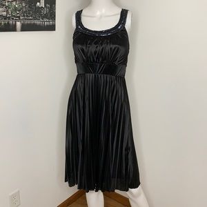 Gorgeous Studio Y Beaded Black Valentine's day Dress Size Small